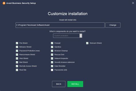 avast offline installation files|Installing Unmanaged Antivirus on Windows .